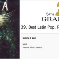 Maná Wins Best Latin Pop, Rock or Urban Album At The GRAMMY’s®