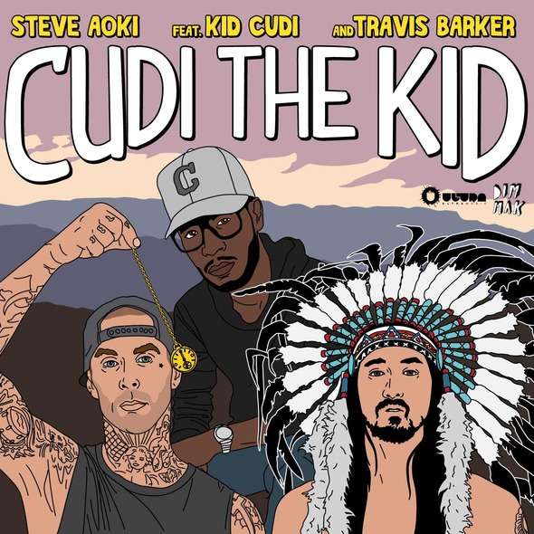 Steve Aoki Ft. Kid Cudi & Travis Barker – Cudi The Kid (Lucky Date Remix) (Dubstep)
