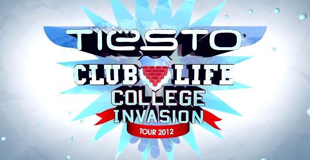 Tiësto Releases Tour Dates For “Club Life College Invasion 2012”