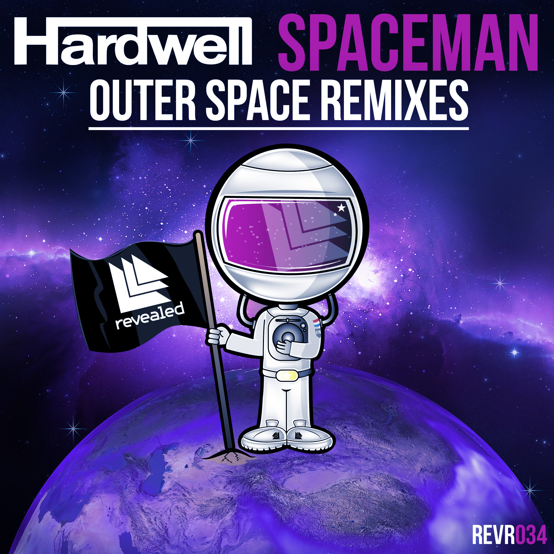 Hardwell – Spaceman (Outer Space Remixes) (Preview): Moombahton & Dubstep Remixes