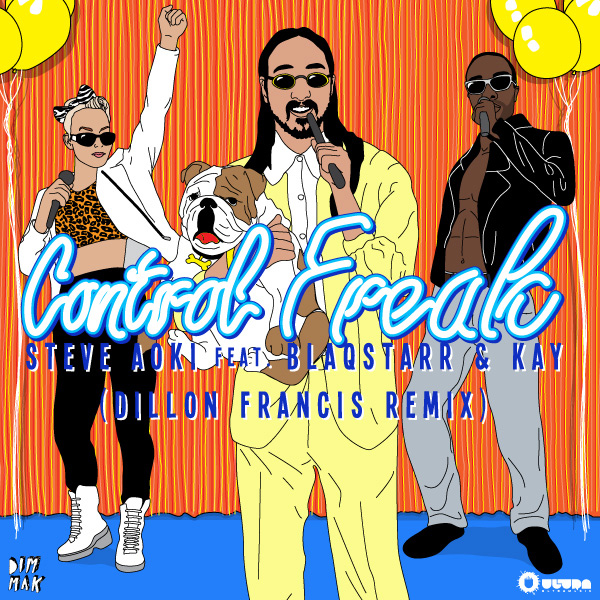 Steve Aoki’s “Control Freak” Remixes Are Now On iTunes